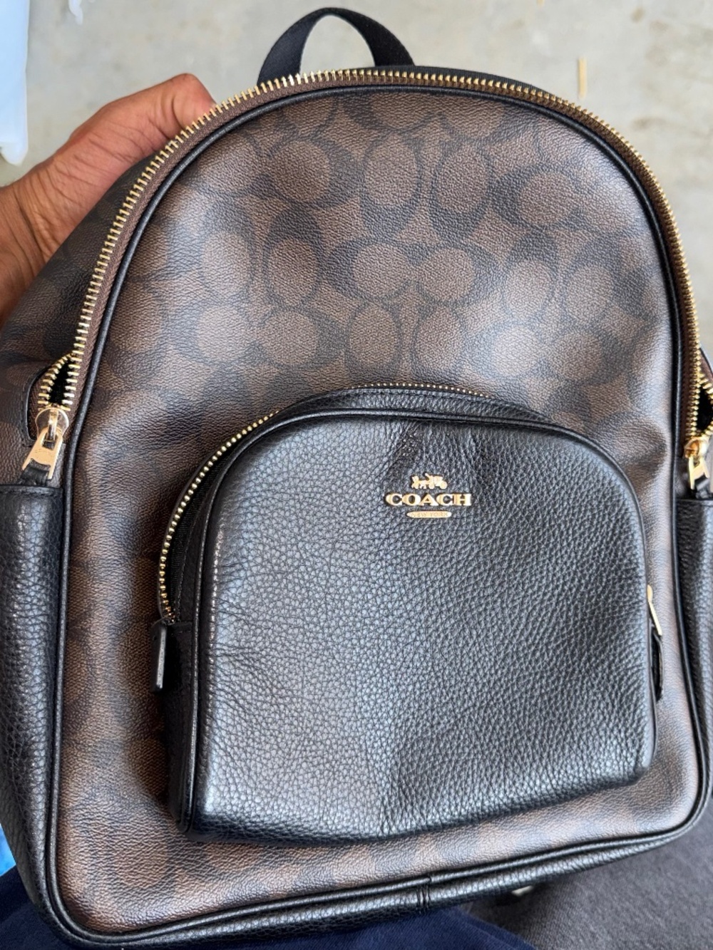 Coach Backpack Signature